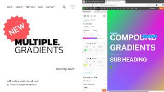 New! Add multiple (stacked) gradients to any background—Themify WordPress 2026