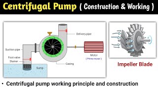 centrifugal pump | centrifugal pump working principle | centrifugal pump in hindi | animation