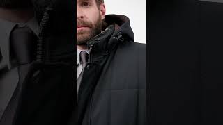 Куртка мужская длинная ЯХОНТ с капюшоном