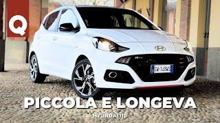 1.000 KG per 90 CV TURBO! Nuova Hyundai i10 DICE ANCORA LA SUA, SPAZIOSA E PEPERINA