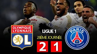 Lyon vs PSG - Ligue1, L'OL fait tomber le Paris Saint Germain