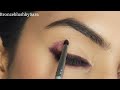 bridal pink glam eyemakeup 2 min recreating pink smokey eyeshadow tutorial