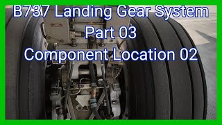 B737 NG Aircraft | Landing Gear (Part03) | Component Location 02 | Doors