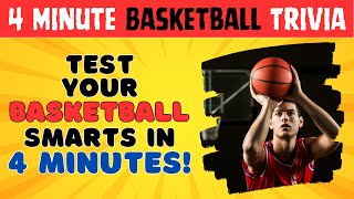 4 Minute Basketball Trivia - LeBron James, Hakeem Olajuwon, NCAA Tournament, WNB