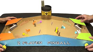 How to make Cardboard 2 player pinball game