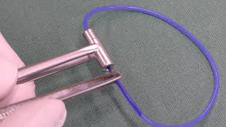 Comfort Drain Grasper with forceps demonstration