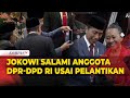 Momen Presiden Jokowi Salami hingga Diajak Selfie Anggota DPR, DPD, MPR RI 2024-2029 usai Pelantikan