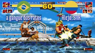 FT5 @kof95: a gangue dos ratos (BR) vs Alejo_SNK (CO) [King of Fighters 95 Fightcade] Jan 31