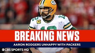 BREAKING: Aaron Rodgers Tells Packers He Does Not Want to Return to Team | CBS Sports HQ
