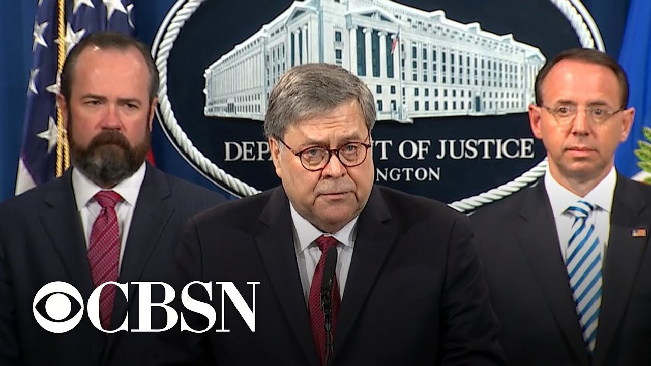 William Barr: Mueller Found No Collusion - YouTube