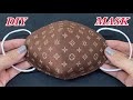 Diy New Style Breathable Face Mask (Easy Pattern All Size S M L) Easy To Make Sewing Tutorial |