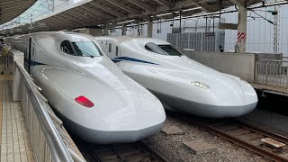 東海道新幹線N700A系G34名古屋駅発車