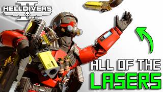 Evaluating EVERY Single Laser Weapon In Helldivers 2