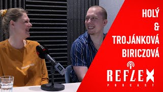 Poprask podcast: Lidem se vysmějeme a zároveň je obejmeme, říkají Trojánková Biriczová a Holý