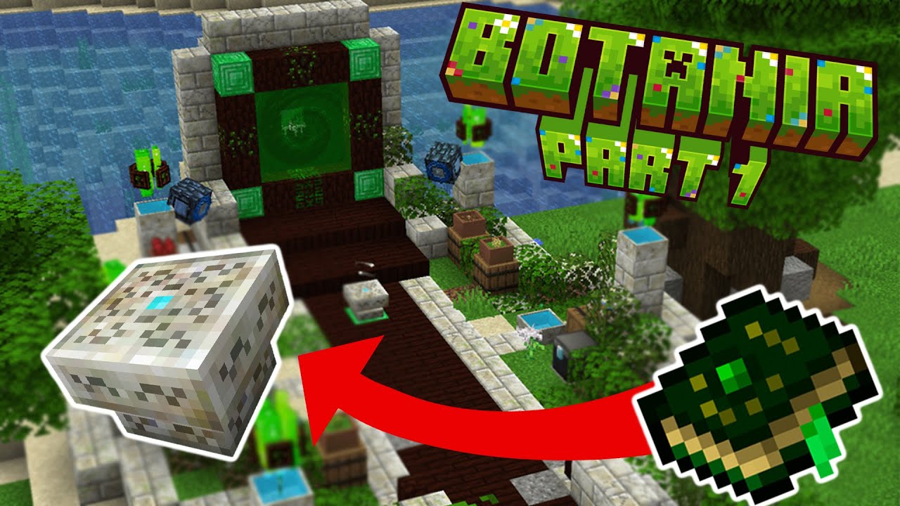 Botania Mod Full Tutorial Part 1 1 12 2 1 20 1 Youtube