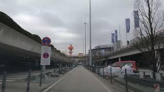 Drive to Hamburg Airport Arrivals Area