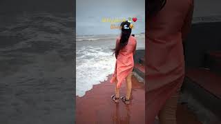 Alibag beach | monsoon | heavy waves