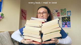 every book i read in 2024 📚 reading wrap up + 2025 tbr!