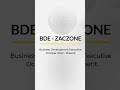 CEO & BDE ZACZONE