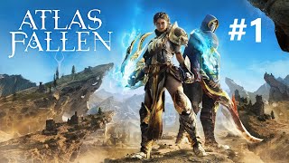 Atlas Fallen прохождение обзор геймплей стрим #1 - Знакомство с игрой