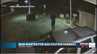 Man Wanted for Gas Station Robbery in Halifax County