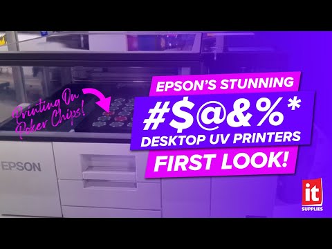 EPSON's Stunning #@&%* Desktop UV Printers - First Look!