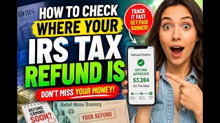How to check where your IRS tax refund is