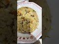 大阪王将　餃子、中華丼セット　五目炒飯