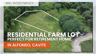 Residential Farm lot in Alfonso, Cavite Perfect for Retirement Home