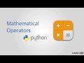 Python For Dummies By Dummies: Mathematical Operators