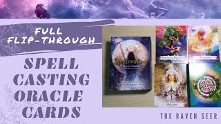 SPELLCASTING ORACLE CARDS - Full flip-through! ✨🧙‍♀️ These cards are LIT! High energy!!