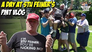 Pardon MY Take Spends the Day at Stu Feiner's | PMT Vlog