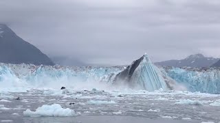 Huge Glacier Calving