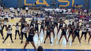 Jamz cheerleaders performance at Southwest LA College