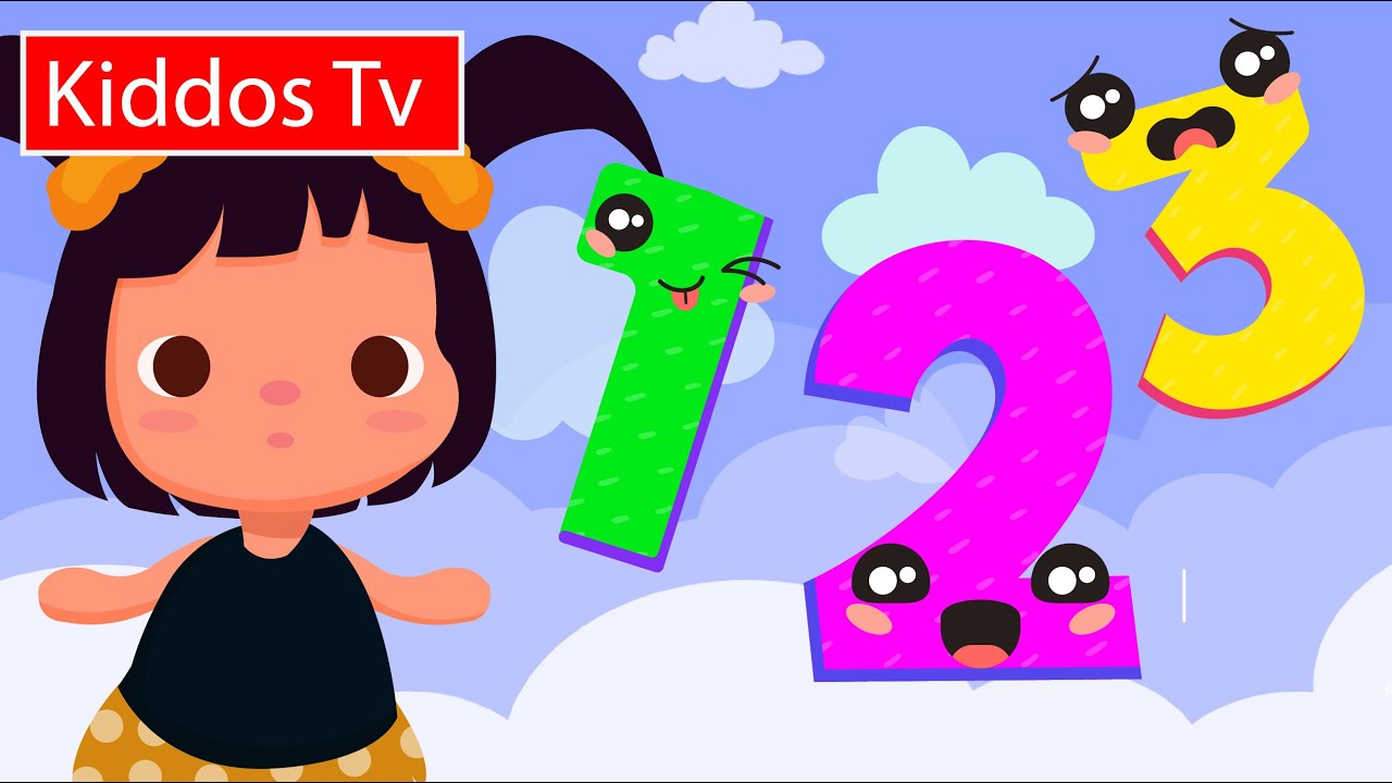 Number Song 1 10 For Children Learn To Count From 1 To 10 Nursery