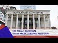 MK Tolak Gugatan Batas Masa Jabatan Presiden #iNewsMalam 28/02