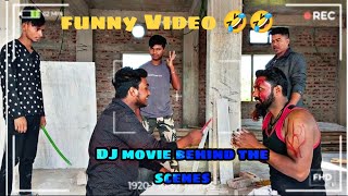 DJ Movie funny 😂 Behind The Scenes😂 | Allu Arjun | Pooja Hegde | Harish Shankar | monga group Making