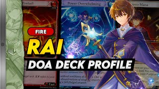 MANA WEAVER!? Fire Rai Deck Profile - Outwit Your Opponents! [Grand Archive TCG]