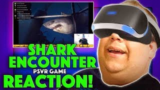 REACTION! PSVR Shark Encounter with Mike Elmore! - Playstation Worlds VR from DMN