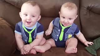 Best Videos Of Cute and Funny Twin Babies Compilation   Twins Baby Videos