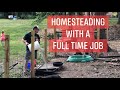 Homesteading with a full time job!