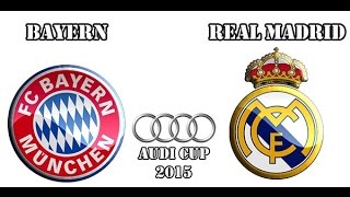 Bayern München vs Real Madrid 1-0 All Goals & Highlights | Audi Cup 2015 | PEESS 2015