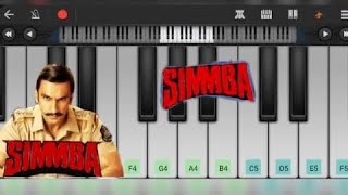 Simmba Piano | Simmba Movie Theme Song On Piano | Simmba Movie Piano |NR GALAXY