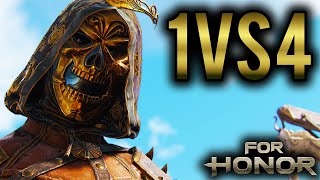 1vs4 with... Peacekeeper??! [For Honor]