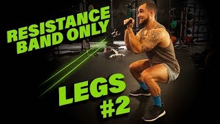 Intense 5 Minute Resistance Band Leg Workout #2