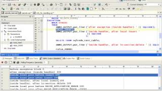 ERROR MGMT IN PLSQL 5