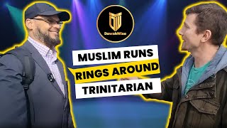 Muslim Runs Rings Around Trinitarian | Hashim | Speakers Corner