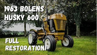 Full Restoration of a 1963 Bolens Husky 600