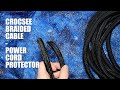 CrocSee Braided Cable - Power Cord Protector