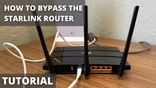 How To Bypass The Starlink Router To Use Your Own